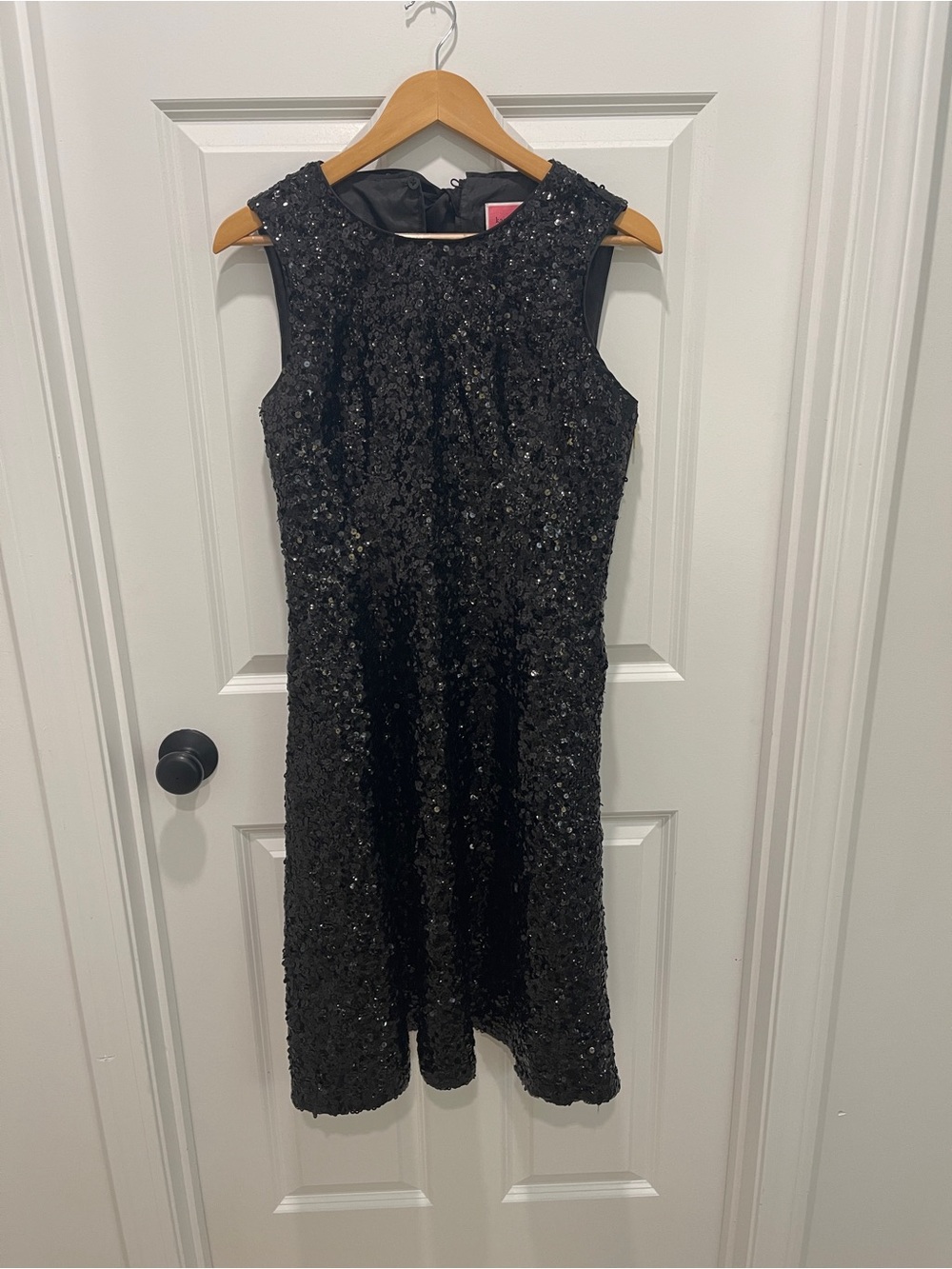 NWT kate spade Black Sequin Party Dress